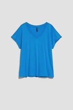 WOMEN'S T-SHIRT L-TS-4048 FRESH BLUE