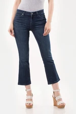 Jeans - TOMMY HILFIGER VEGAS RW CROPPED CAN blue