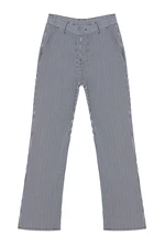 Trendyol Multicolored Striped High Waist Wide Leg Jeans