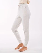 Tepláky Rip Curl NEW SOFT RIB PANT  Ecru Marle