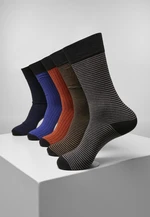 Stripes and Dots 5-Pack multicolor socks