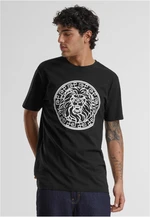 Men's T-shirt Lion Face - black