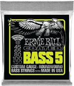 Ernie Ball 3836 Coated 45-130 Struny do gitary basowej 5-strunowej