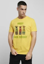 Pánské tričko Migos Taco Tuesday žluté