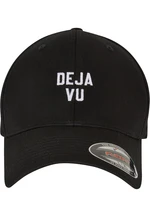 Deja Vu Flexfit Cap černá/bílá