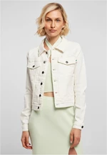 Women's Organic Denim Jacket Offwhite Raw