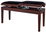 GEWA 130270 Double Taburete de piano dúo Walnut Matt