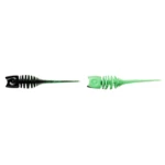 Dam gumová nástraha effzett garlic trout lure uv green/black 6 cm 10 ks