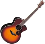 Yamaha LJ 16 A.R.E. BS Brown Sunburst Jumbo z elektroniką