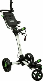 Axglo Tri-360 V2 3-Wheel SET White/Green Cărucior de golf manual