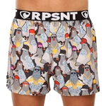 Grey men's patterned shorts Represent Mike
