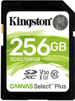 Kingston 256GB SDXC Canvas Plus UHS-I SDXC 256 GB Scheda di memoria