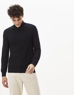 Navy blue men's basic turtleneck Celio Pewave