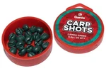 Garda bročky carp shots camou green - 20 ks 0,9 g