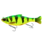 Savage gear 3d hard pulsetail slow sinking firetiger - 13,5 cm 40 g