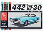 Skill 2 Model Kit 1966 Oldsmobile 442 W-30 Hardtop 1/25 Scale Model by AMT