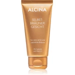 Alcina Self-tanning Face Cream samoopalovací krém na obličej 50 ml