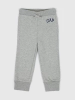 Šedé klučičí tepláky boy logo joggers GAP