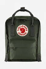 Batoh Fjallraven Kanken Mini zelená barva, velký, hladký, F23561.660-660