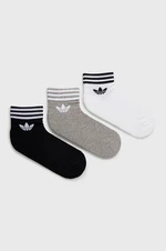 Ponožky adidas Originals (3-pack) HC9550 bílá barva, HC9550