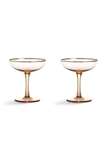 &k amsterdam sada sklenic na šampaňské Coupe Champagne (2-pack)