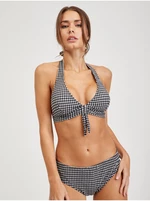 Black Checkered Swimwear Top ORSAY - Women