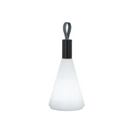 Biało-czarna lampa stołowa LED (wysokość 31,5 cm) Prian – Fischer & Honsel
