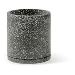 Ciemnoszara doniczka Bonami Selection Terrazzo, ø 26 cm