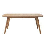 Stół rozkładany z litego drewna dębowego Unique Furniture Rho, 150x90 cm