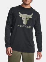 Under Armour Project Rock Brahma Bull LS Triko Černá