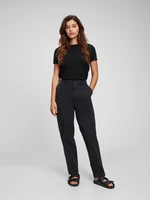 GAP Pants straight khaki Washwell - Women