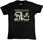 Pink Floyd Camiseta de manga corta Band Photo & 50th Logo Black L