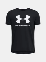 Under Armour Dark Grey T-Shirt UA SPORTSTYLE LOGO SS