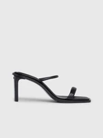 Calvin Klein Heel Mule Pantofle Černá