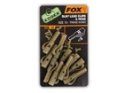 Fox závěsky na olovo Edges Lead Clips & Pegs Size 10 khaki