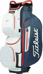 Titleist Cart 15 StaDry Navy/White/Red Borsa da golf Cart Bag