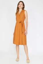 Koton Dress - Brown - Ruffle both