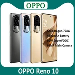 OPPO Reno 10 5G Snapdragon778G 6.7inch OLED 80W SuperVOOC 4600Mah Battery NFC 64MP Camera