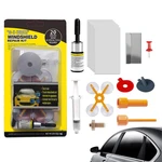 Windshield Chip Repair Kit Glass Crack Repair Tool Kit Long-Lasting Glass Repair Supplies For Cars RVs SUVs And Trucks