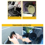 Flexible Tube Oiler Filter Funnel Durable Safety Emergency Car Accessories Black Plastic Oil Filling Equipment Car