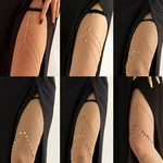 IngeSight.Z Sexy Elastic Multilayer Leg Chain for Women 2022 Summer Beach Boho Tassel Zircon Long Thigh Chain Party Body Jewelry