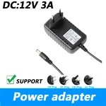 DC 12V 3A New Original Router Power Cord 5.5*2.5 Plug 12V 3A Adapter Charger UK Plug AU Plug 5.5*2.1MM 2meter