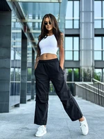 Pants black Och Bella OB-056.black