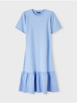 Light Blue Girls' Dress LIMITED by name it Feat - unisex