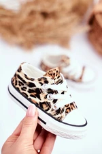 Scarpe da ginnastica per bambini Kesi Leopard