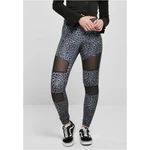 Women's Tech Mesh Leggings AOP Snowleo