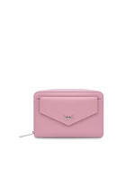 Ružová dámska kožená peňaženka Vuch Rubis Creme