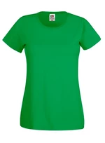 Green Women's T-shirt Lady fit Original Fruit of the Loom