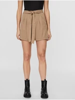 Women's brown shorts VERO MODA Mia - Women