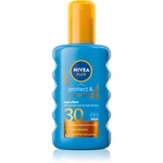 Nivea Sun Protect & Bronze intenzívny sprej na opaľovanie SPF 30 200 ml